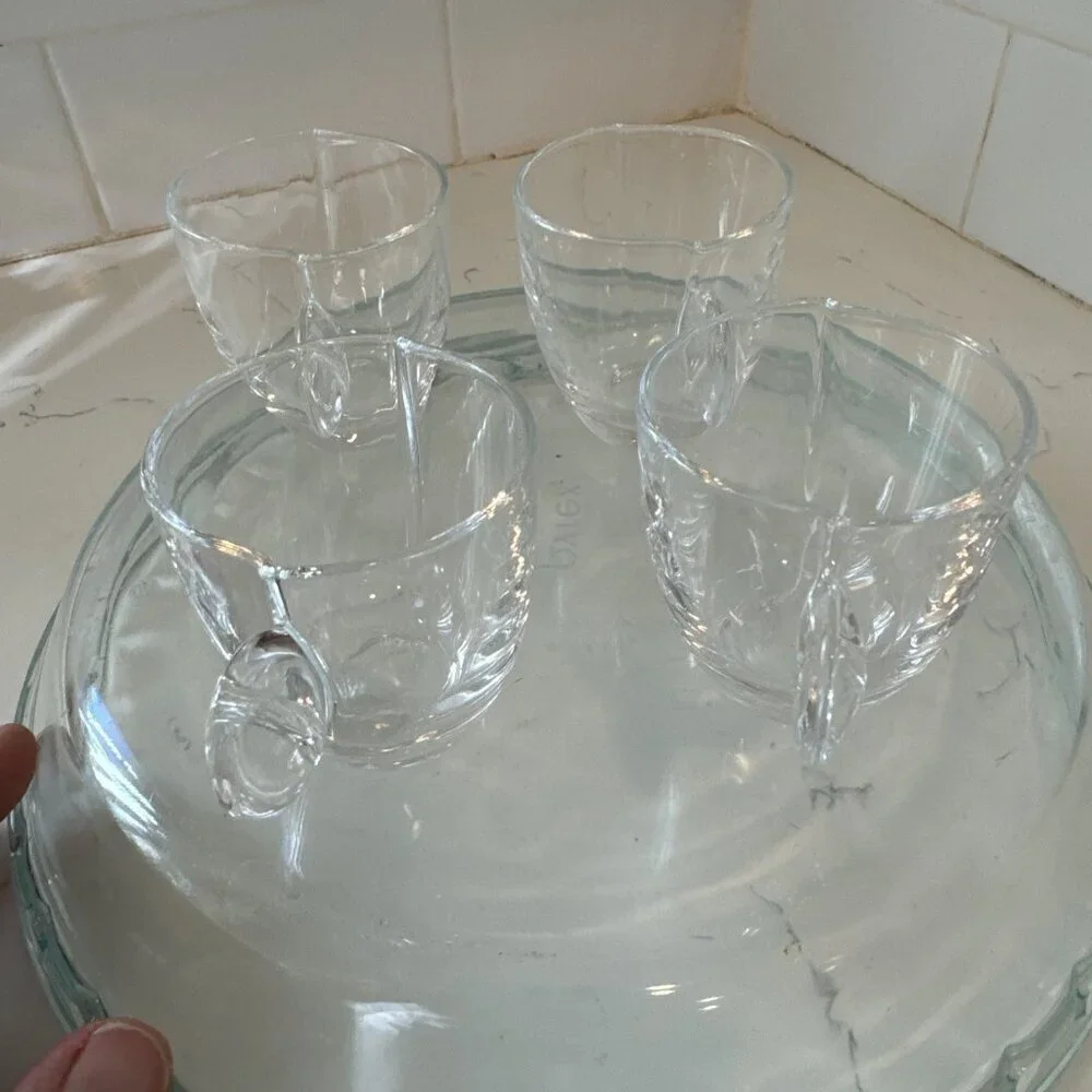 SPIEGELAU Germany Glass Espresso Set of 4 Cups